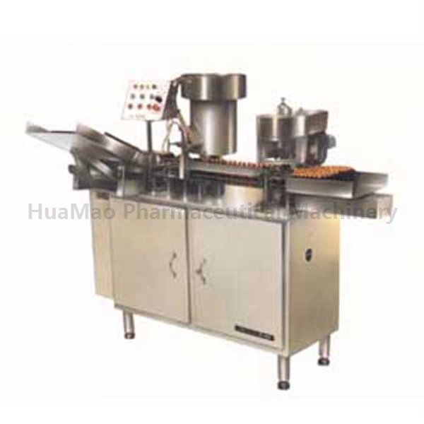 Linear oral liquid filling and sealing machine